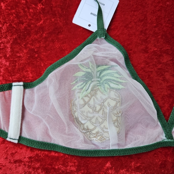 Babe Bralette Pineapple Out from Under Urban Outfitters. 🍍🍍🍍 - Picture 7 of 16